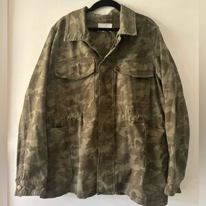Nordstrom/Caslon Utility Jacket in Camo Women’s Size Large